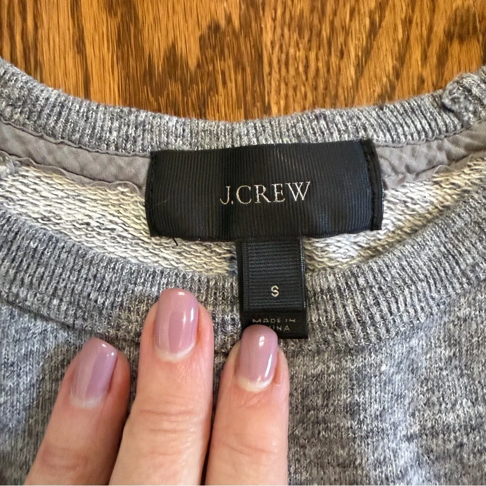 J.Crew Soft Long Sleeve Lightweight Pullover Side Zippers Size Small